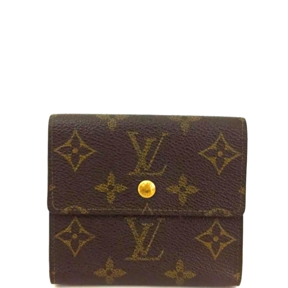 Louis Vuitton Monogram Portefeiulle Elise Trifold Wallet - Picture 1 of 8